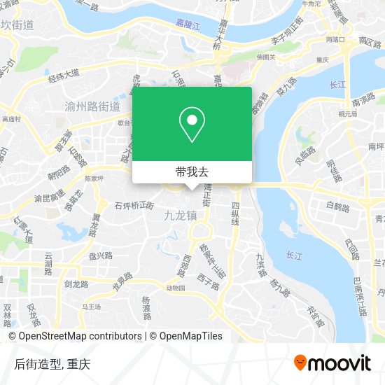 后街造型地图