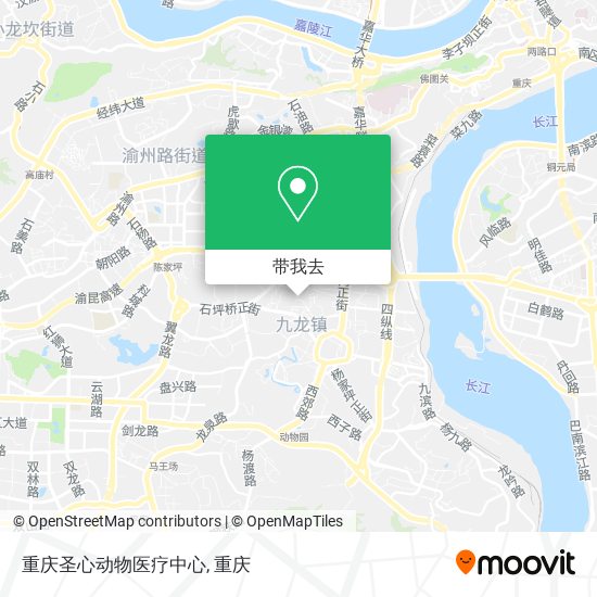 重庆圣心动物医疗中心地图