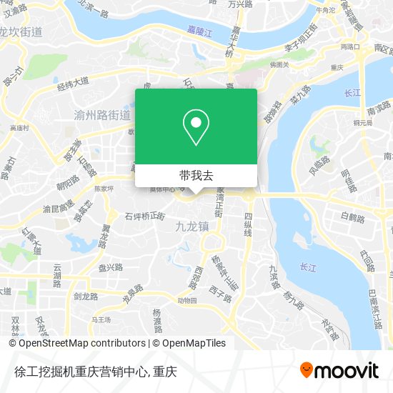徐工挖掘机重庆营销中心地图