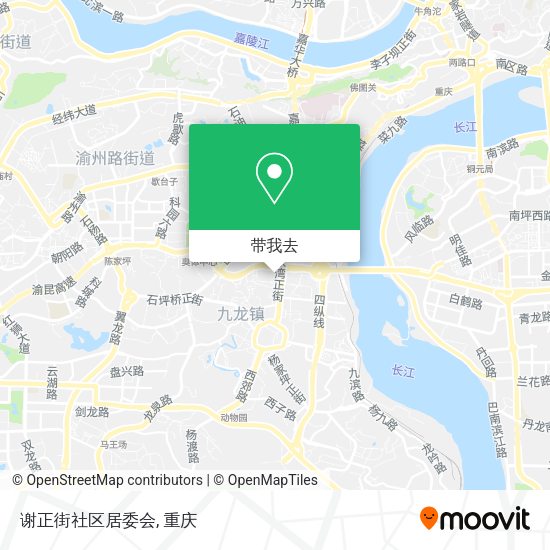 谢正街社区居委会地图