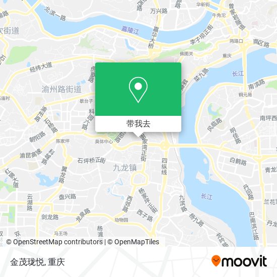 金茂珑悦地图