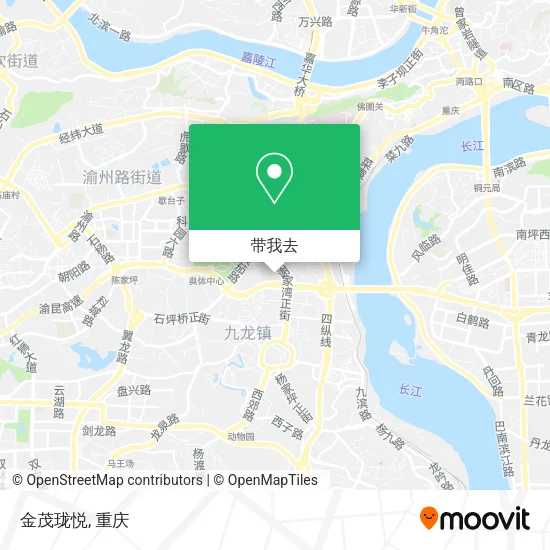 金茂珑悦地图