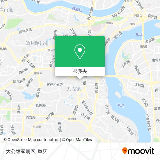 大公馆家属区地图