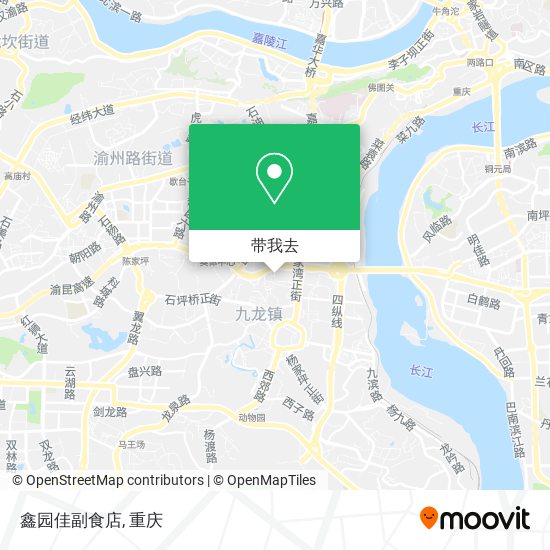 鑫园佳副食店地图