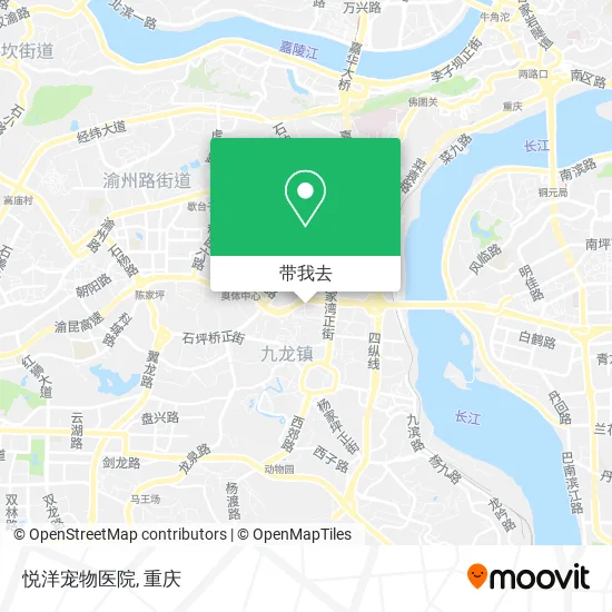 悦洋宠物医院地图