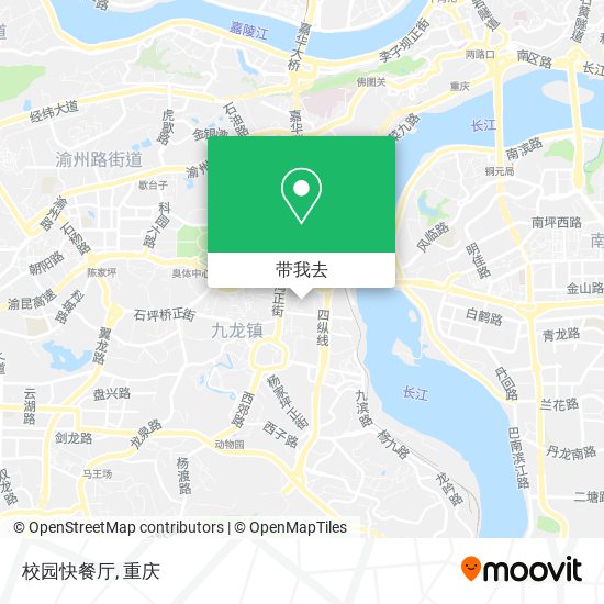 校园快餐厅地图