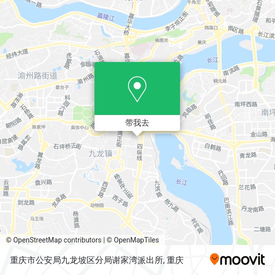 重庆市公安局九龙坡区分局谢家湾派出所地图