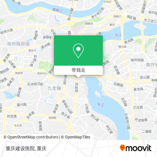 重庆建设医院地图