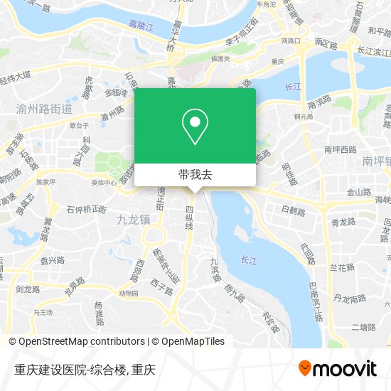 重庆建设医院-综合楼地图