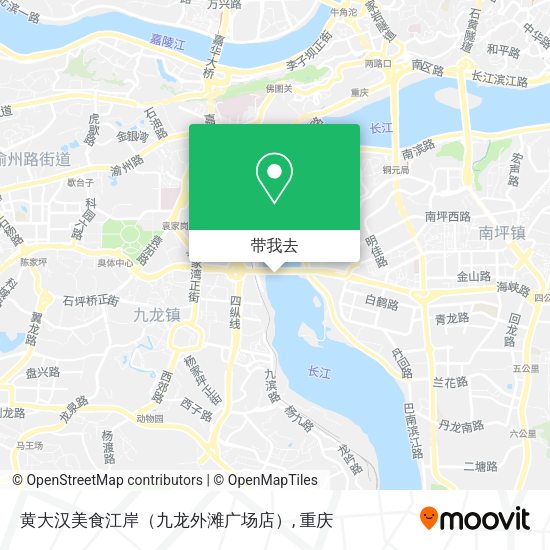 黄大汉美食江岸（九龙外滩广场店）地图