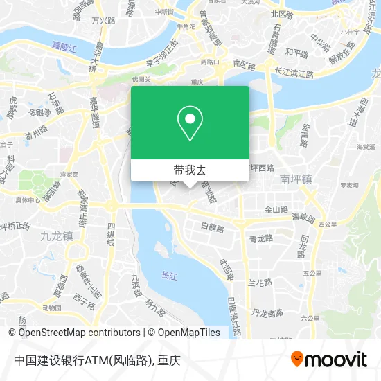 中国建设银行ATM(风临路)地图