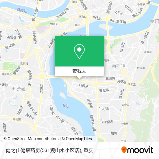 健之佳健康药房(531观山水小区店)地图