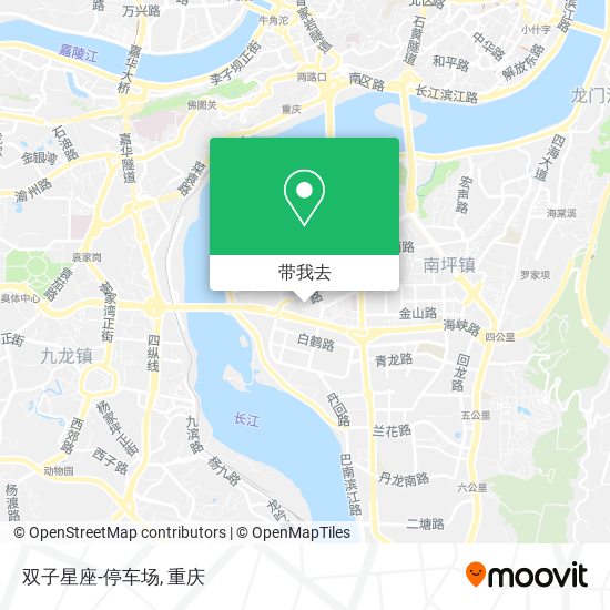 双子星座-停车场地图