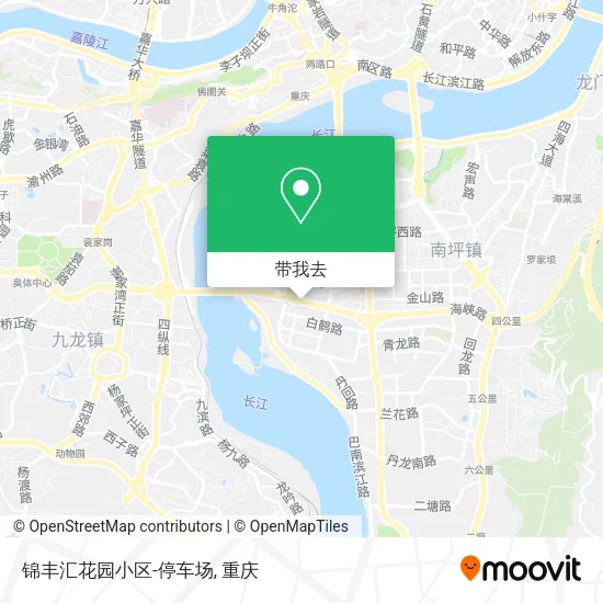 锦丰汇花园小区-停车场地图