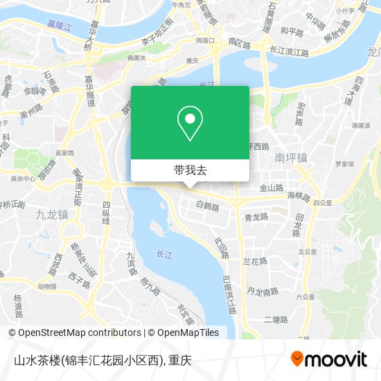 山水茶楼(锦丰汇花园小区西)地图