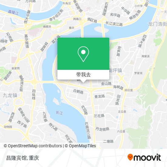 昌隆宾馆地图