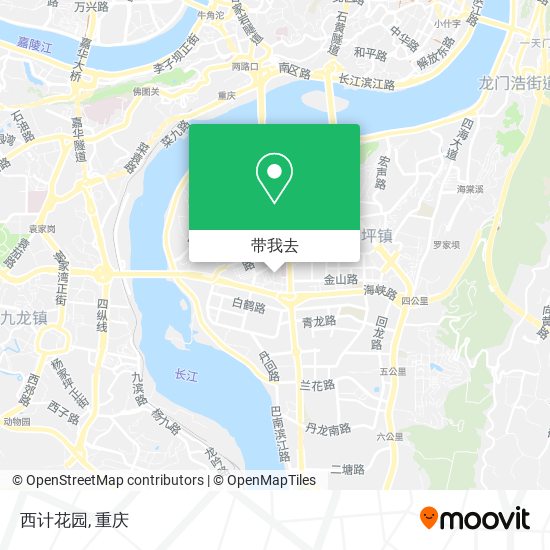 西计花园地图