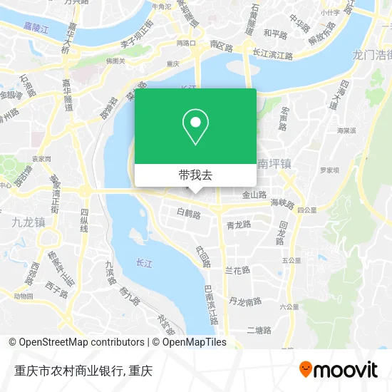 重庆市农村商业银行地图