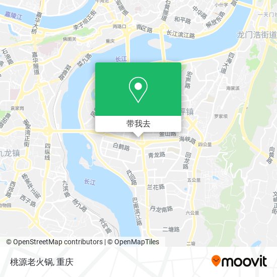 桃源老火锅地图