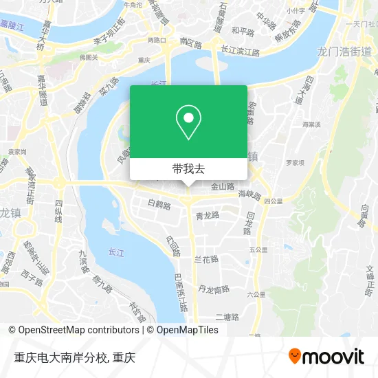 重庆电大南岸分校地图