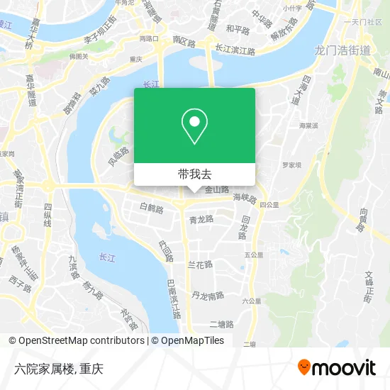 六院家属楼地图