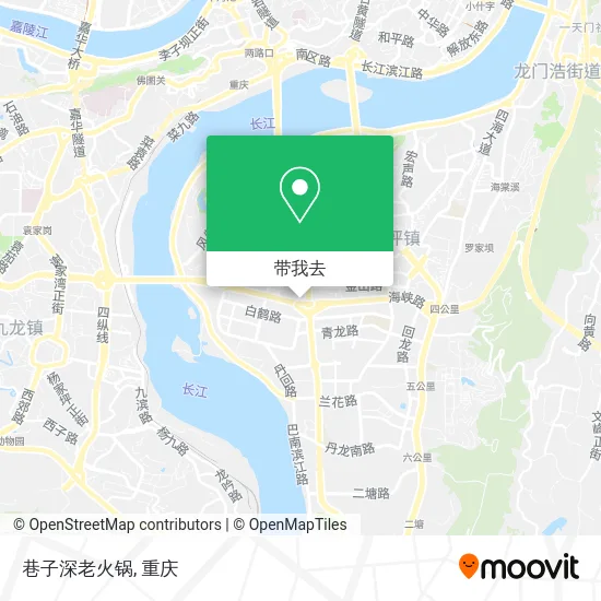 巷子深老火锅地图