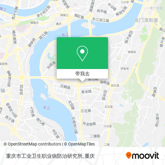 重庆市工业卫生职业病防治研究所地图
