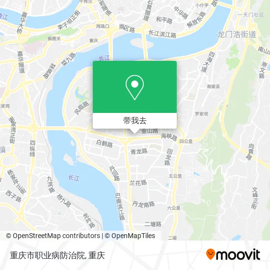 重庆市职业病防治院地图