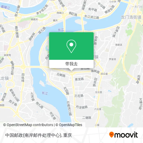 中国邮政(南岸邮件处理中心)地图