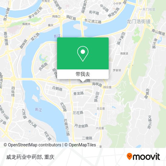 威龙药业中药部地图