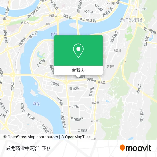 威龙药业中药部地图