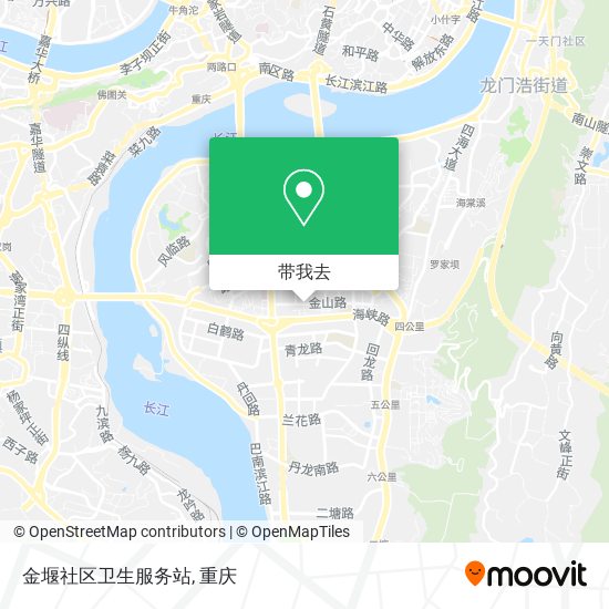 金堰社区卫生服务站地图