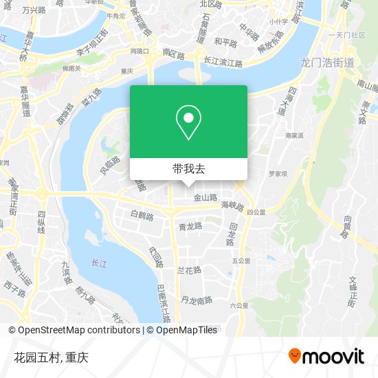 花园五村地图