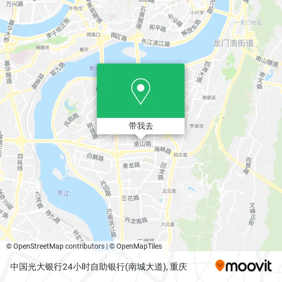 中国光大银行24小时自助银行(南城大道)地图