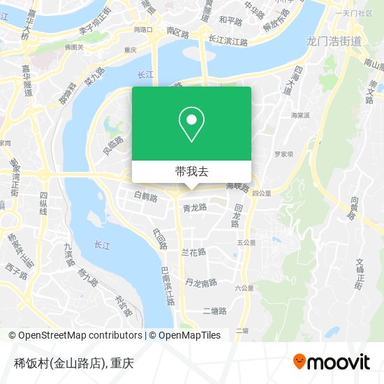 稀饭村(金山路店)地图
