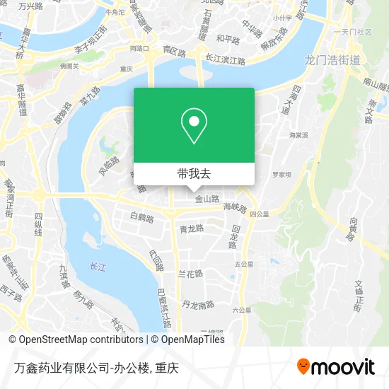 万鑫药业有限公司-办公楼地图