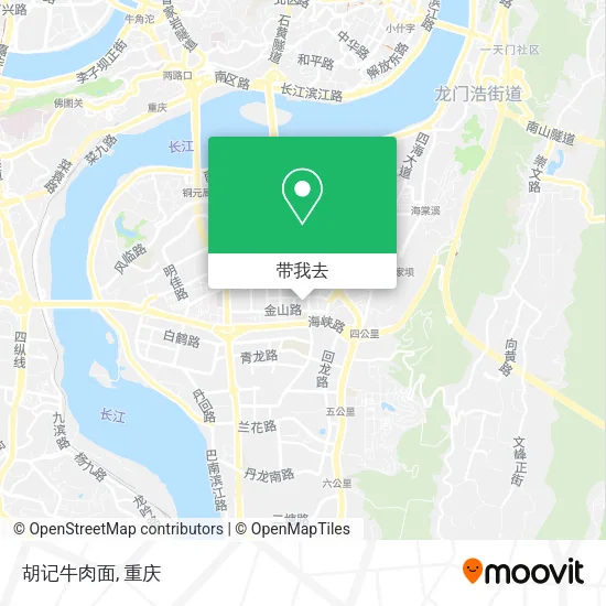 胡记牛肉面地图