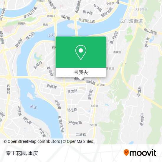泰正花园地图