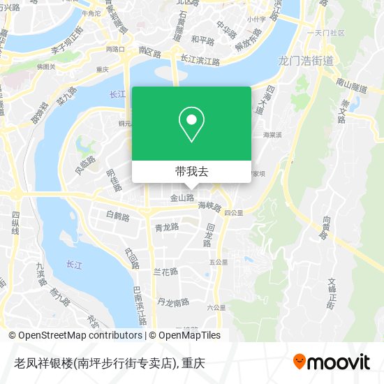 老凤祥银楼(南坪步行街专卖店)地图