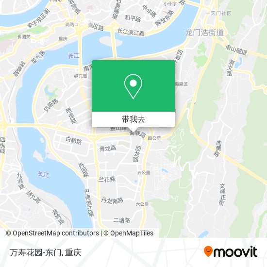 万寿花园-东门地图