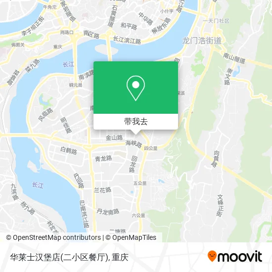 华莱士汉堡店(二小区餐厅)地图