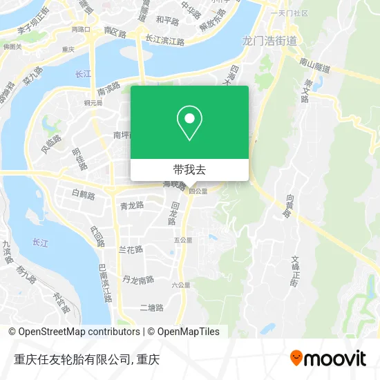 重庆任友轮胎有限公司地图