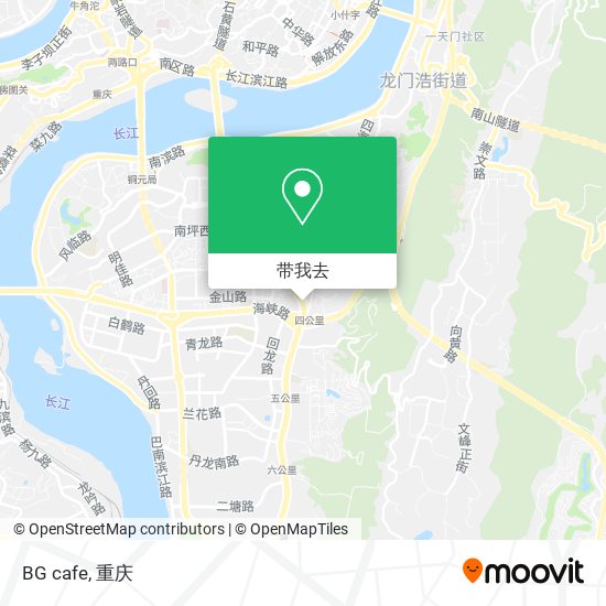 BG cafe地图