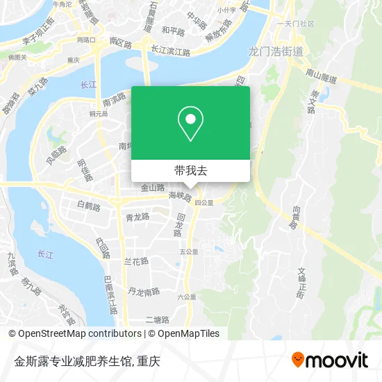 金斯露专业减肥养生馆地图