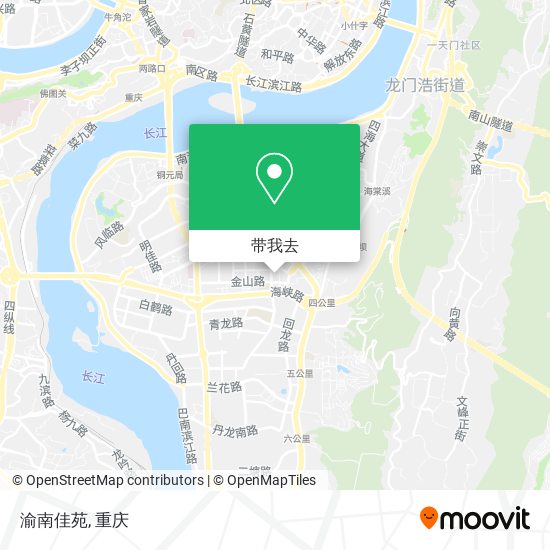 渝南佳苑地图