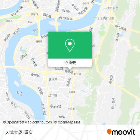 人武大厦地图