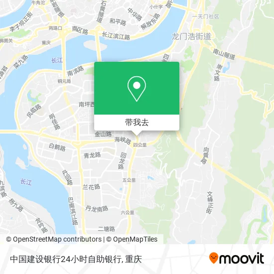 中国建设银行24小时自助银行地图