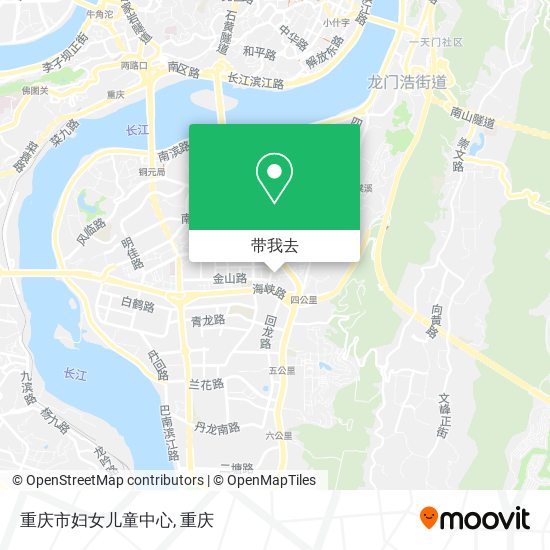 重庆市妇女儿童中心地图