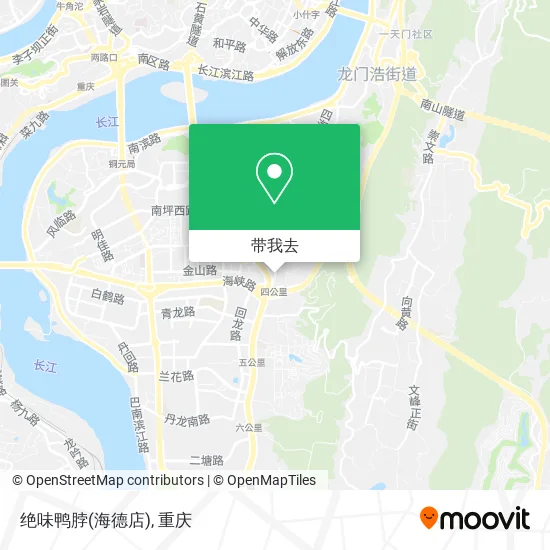 绝味鸭脖(海德店)地图