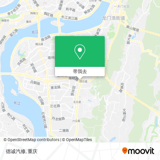德诚汽修地图